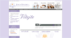 Desktop Screenshot of joga-studio.cz