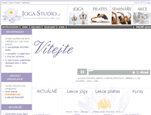 Tablet Screenshot of joga-studio.cz