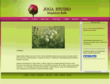 Tablet Screenshot of joga-studio.pl